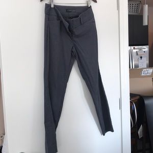 Blue/gray skinny stretch pant